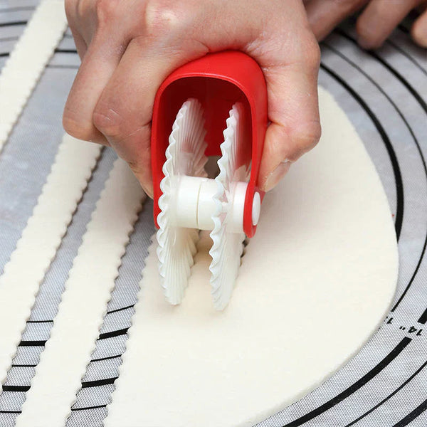 Pastry Wheel Decorative Dough Cutting & Curling Wheel (ADJ)