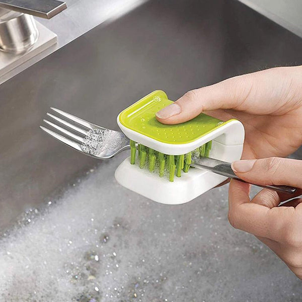 Cutlery Cleaning Brush / Opposed Bristle Scrubber (BJJ)