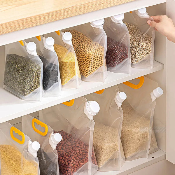 Reusable Airtight Storage Bags For Grains & Dry Food