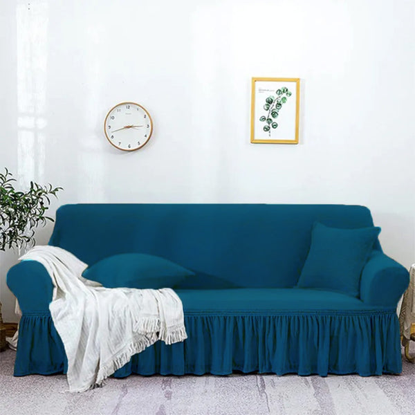 Turkish Style Mesh Sofa Cover – Robbin Blue